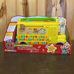 CoComelon Musical Learning Bus Number & Letter Recognition Phonetics Toy New
